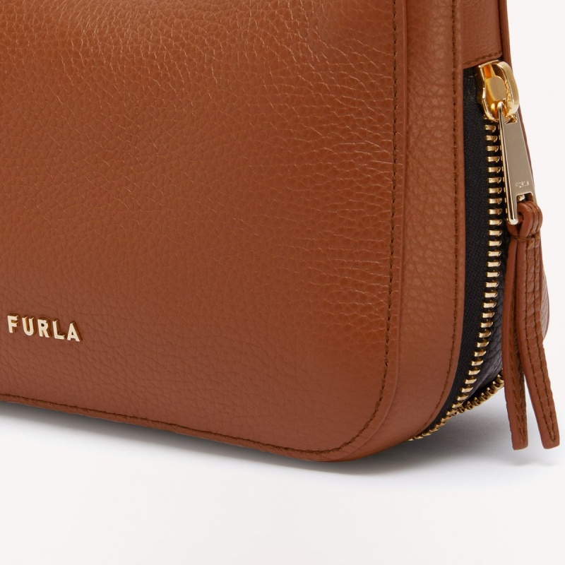 Furla SKYE Skuldertasker Dame Brune | 3567-BCDKR