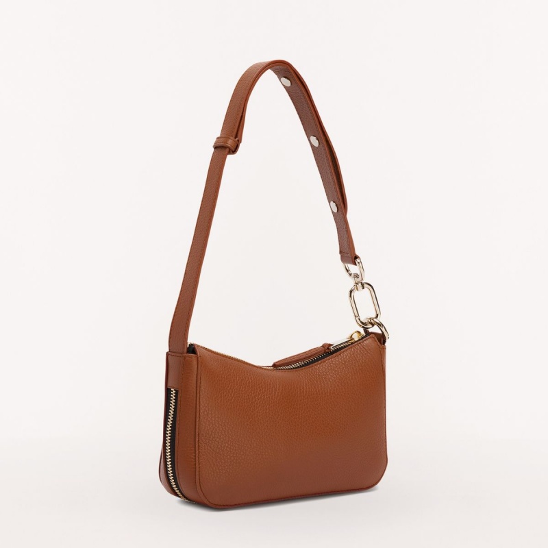 Furla SKYE Skuldertasker Dame Brune | 3567-BCDKR