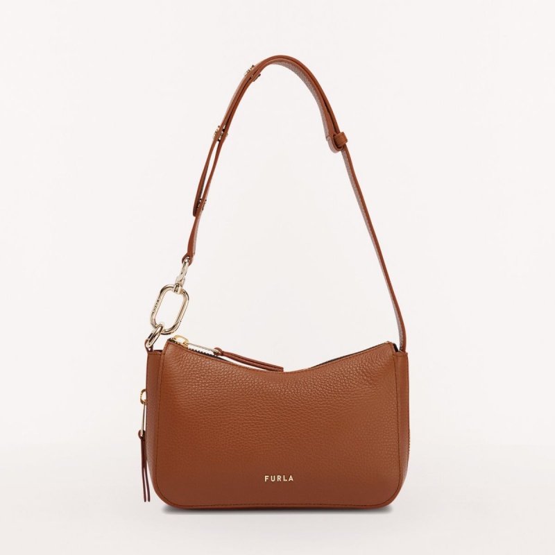 Furla SKYE Skuldertasker Dame Brune | 3567-BCDKR