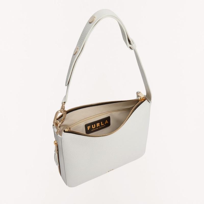 Furla SKYE Skuldertasker Dame Hvide | 9504-DIRKT