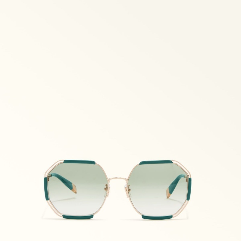 Furla SUNGLASSES Solbriller Dame Grøn | 3548-LXTAW