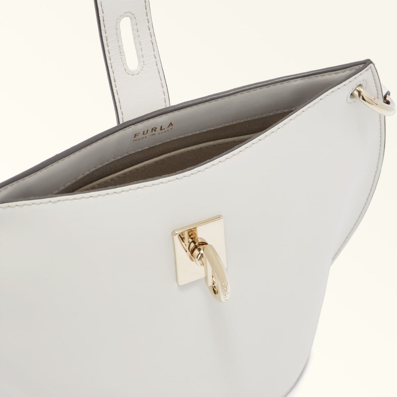 Furla UNICA Crossbody Taske Dame Hvide | 0172-PKINX